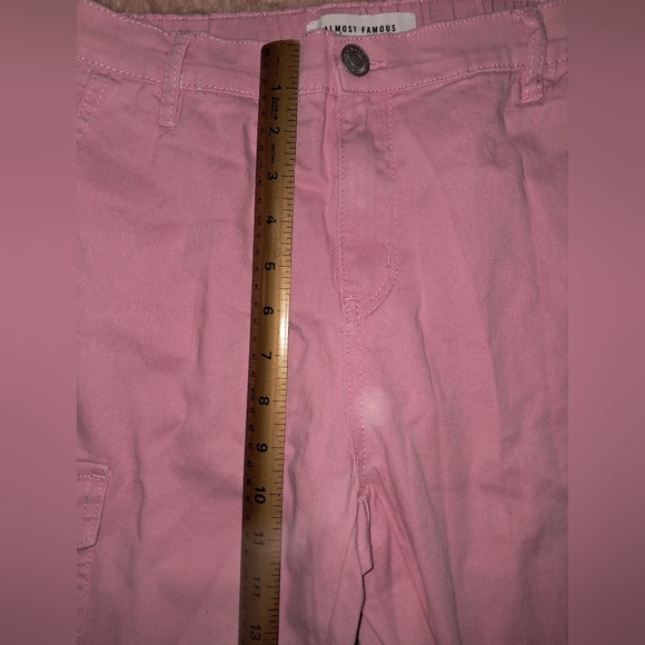 Pink Cargo Jogger Pants - Picture 2 of 7